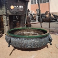 铸铜水缸雕塑 找雕塑首选长大雕塑制作厂家 专业设计定制做工精细